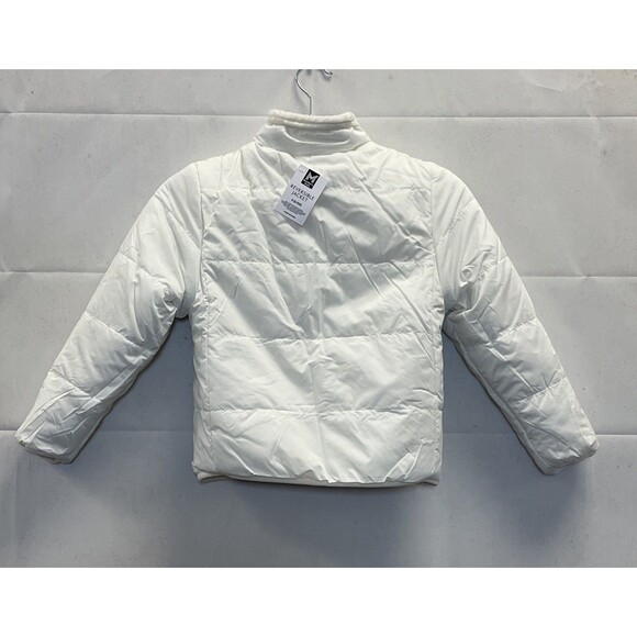 NEW! Kids Members Mark Reversible Sherpa Fleece Jacket, Ivory, Size Small 6/6X - Picture 4 of 5